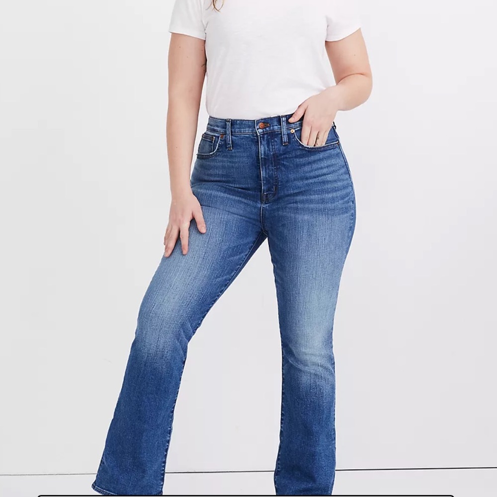 Madewell Blue Jeans Skinny Flare NWOT 32